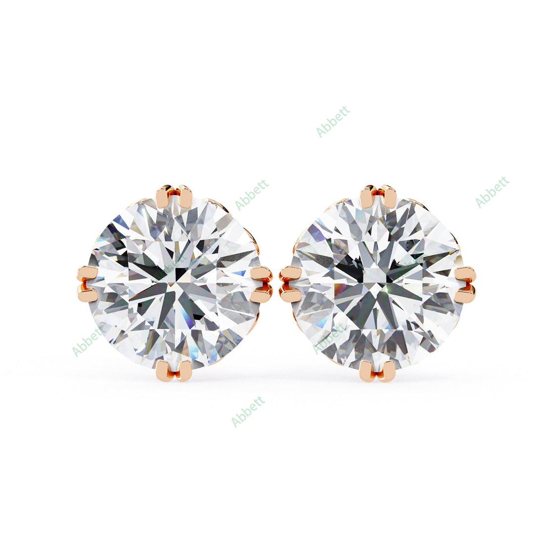 Round Claw Studs Earring STCL1330