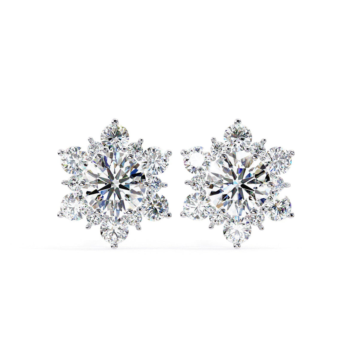 Cluster Stud Earring STCL1345