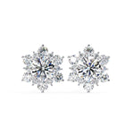Load image into Gallery viewer, Round Cluster Studs Earring STCL1345
