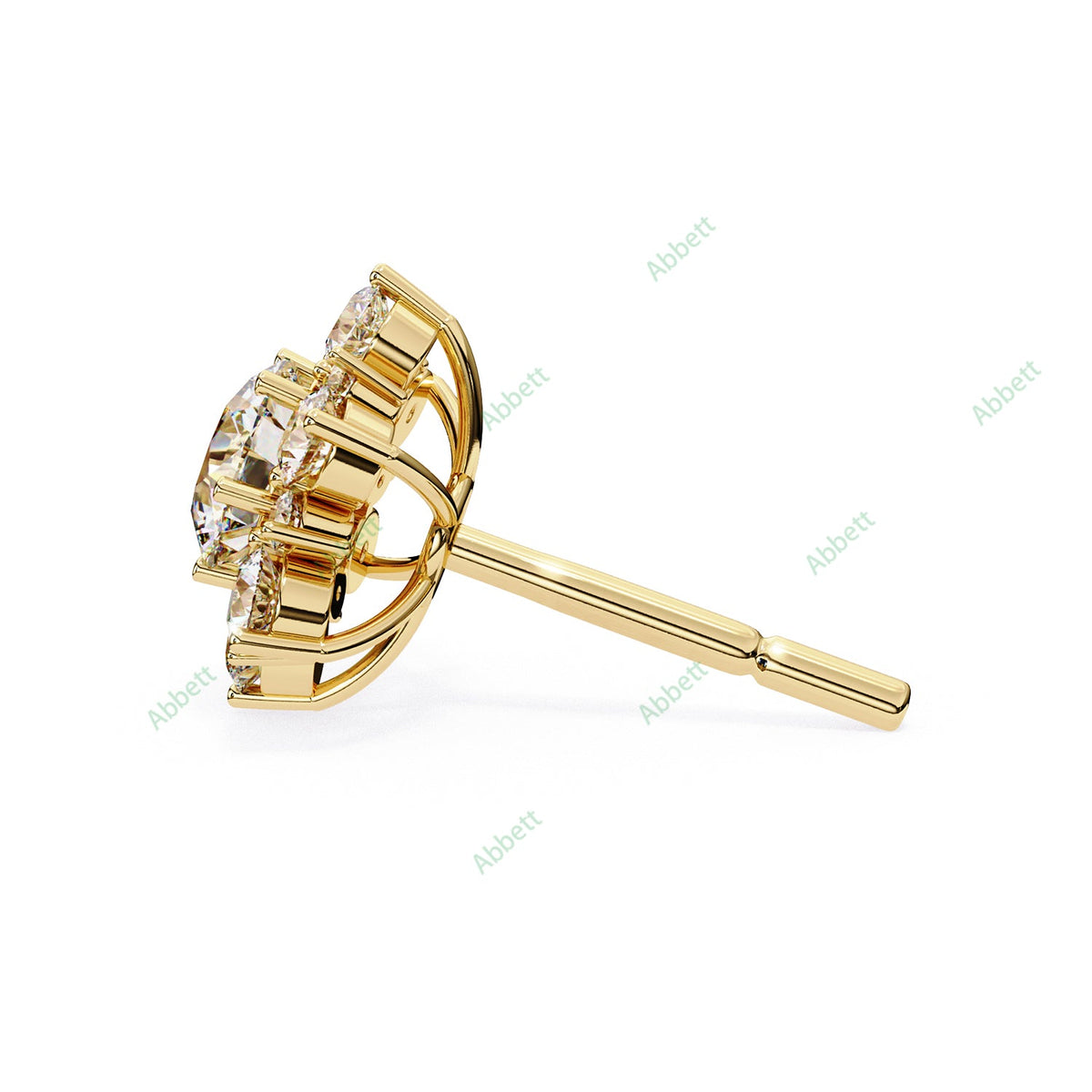 Cluster Stud Earring STCL1345
