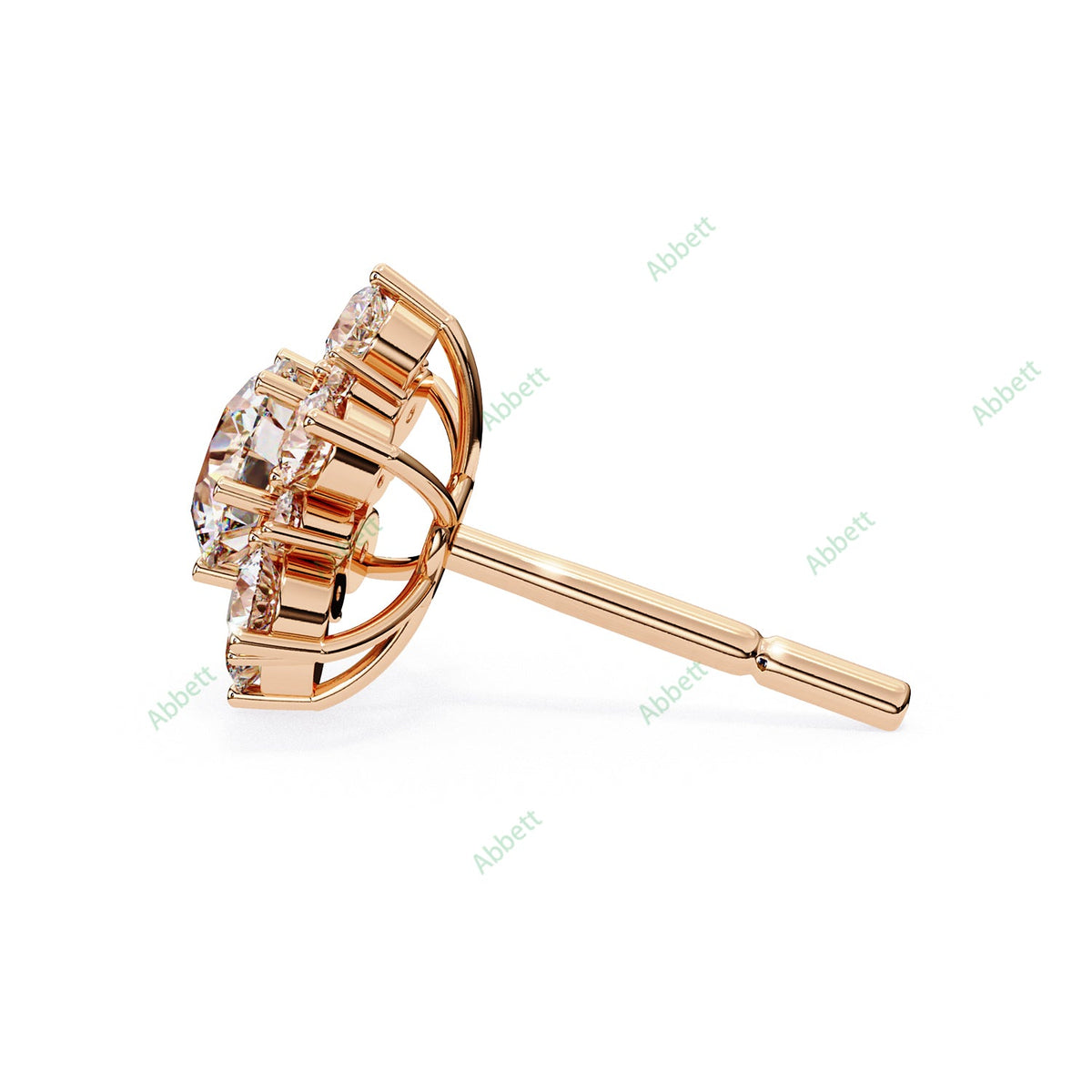 Cluster Stud Earring STCL1345