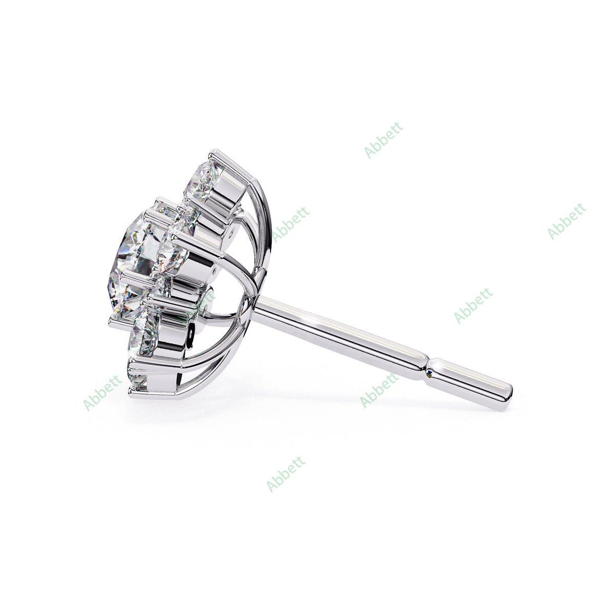 Cluster Stud Earring STCL1345