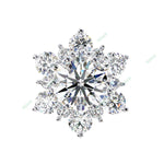 Load image into Gallery viewer, Round Cluster Studs Earring STCL1345
