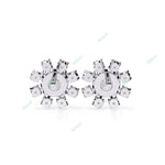 Load image into Gallery viewer, Round Cluster Studs Earring STCL1346
