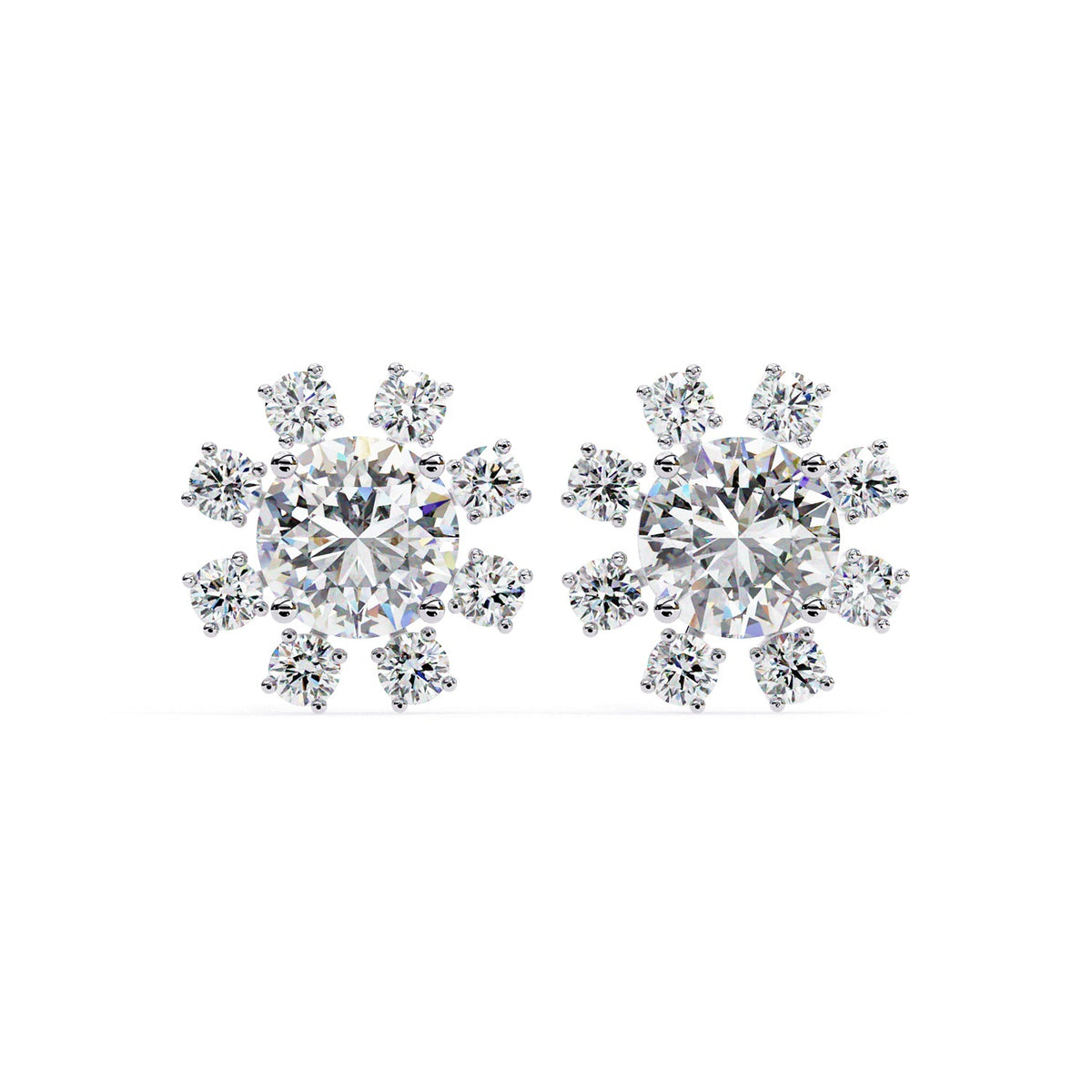 Cluster Stud Earring STCL1346