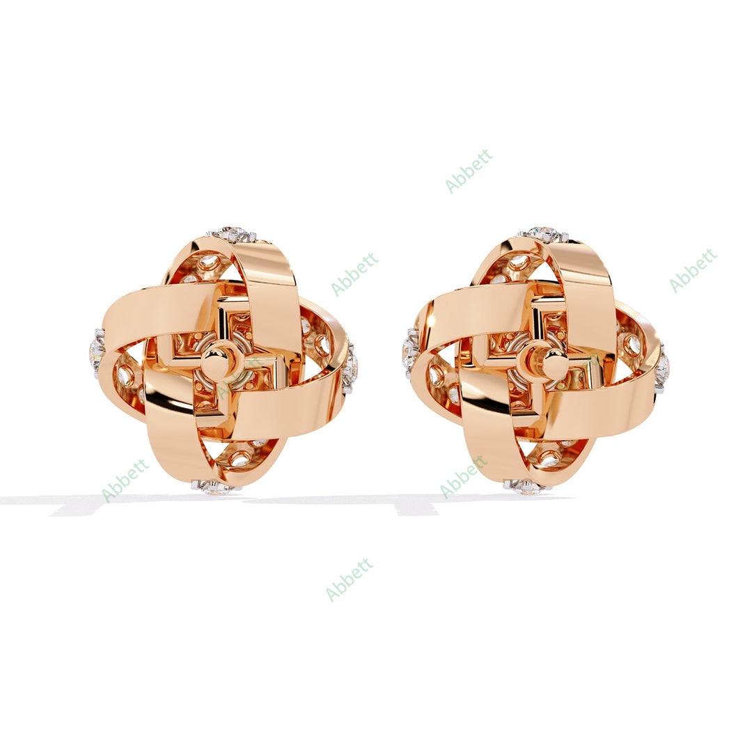 Round Designer Studs Earring STDE1385