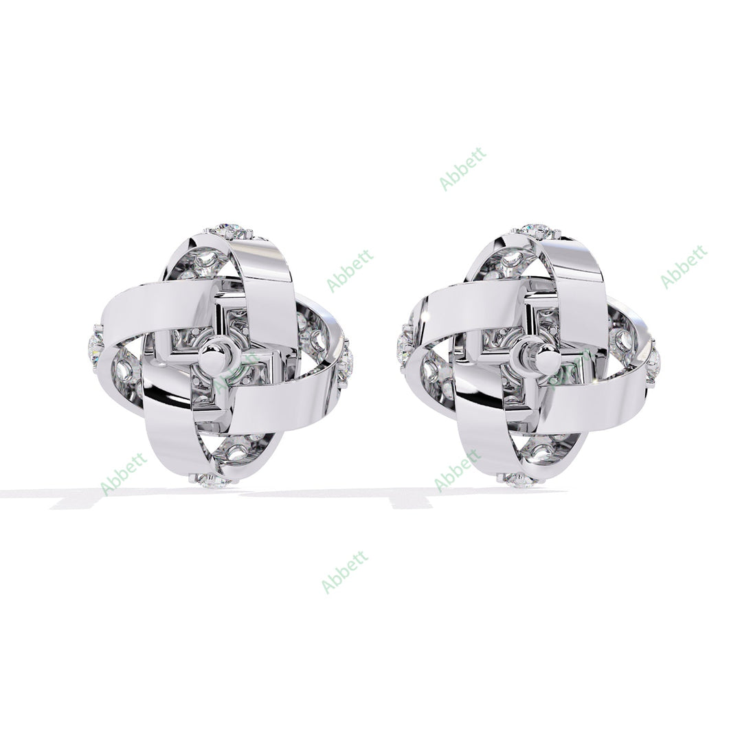 Round Designer Studs Earring STDE1385