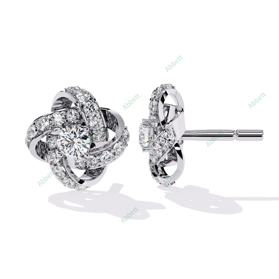 Round Designer Studs Earring STDE1385