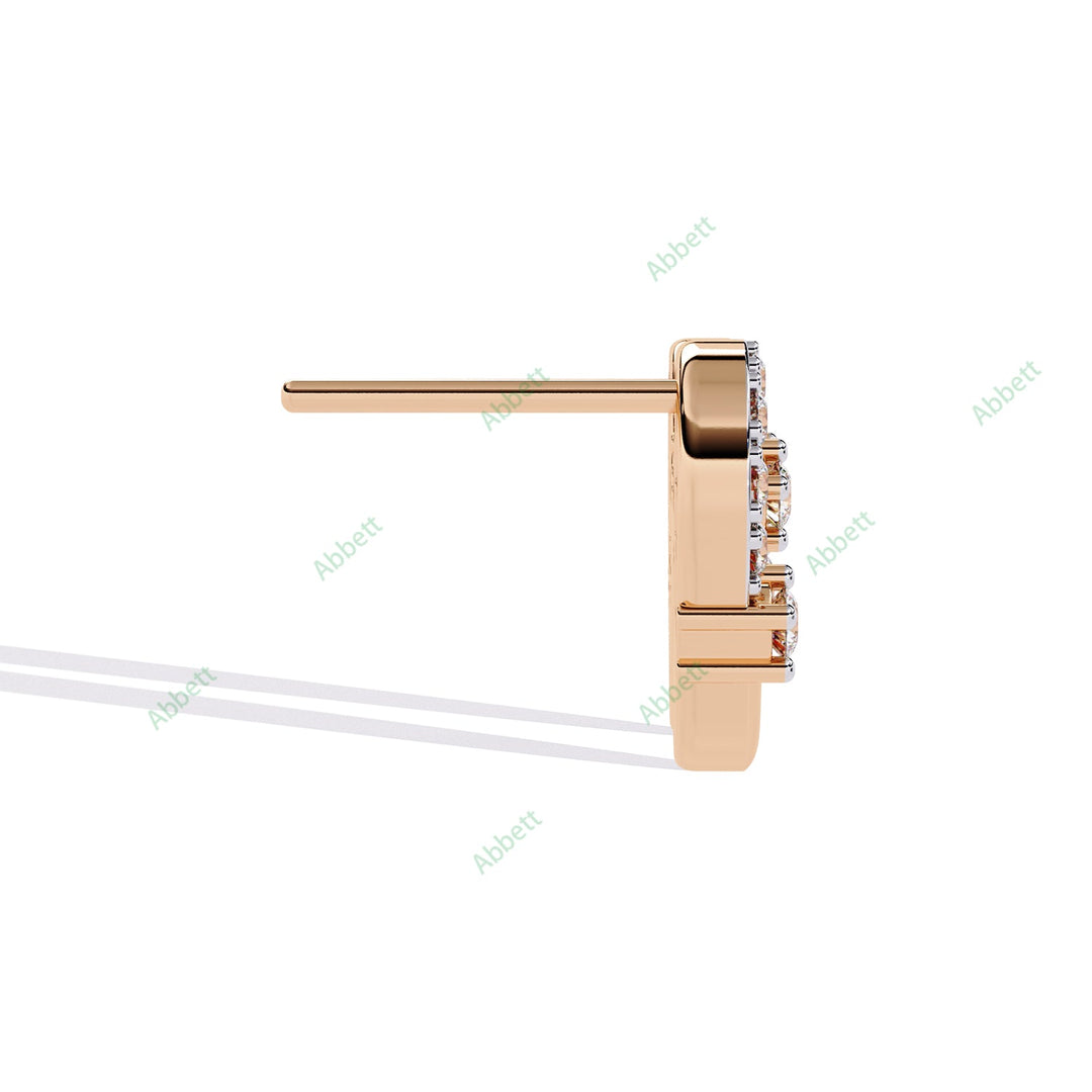 Round Designer Studs Earring STDE1386