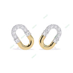 Load image into Gallery viewer, Round Designer Studs Earring STDE1386
