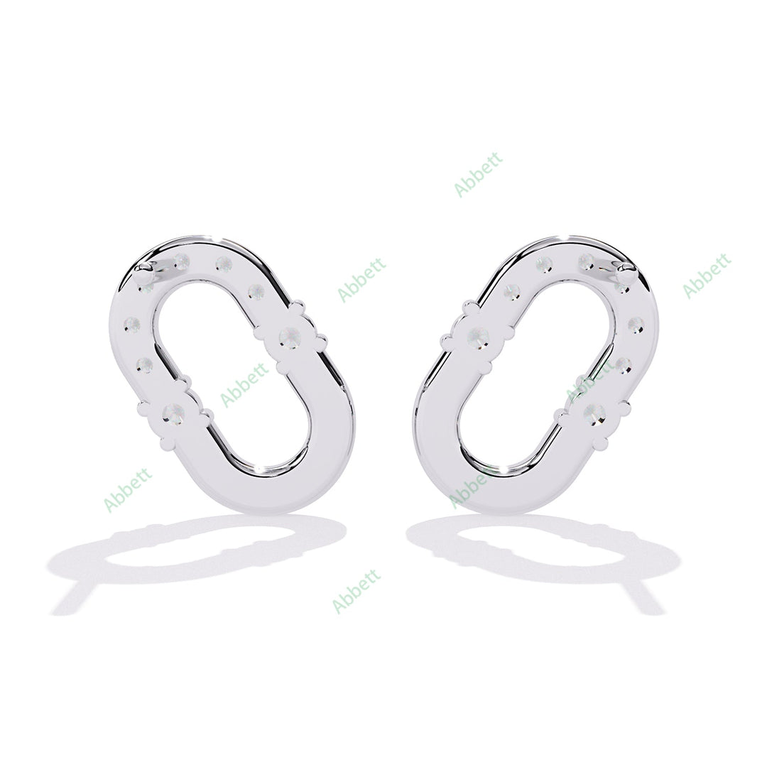 Round Designer Studs Earring STDE1386