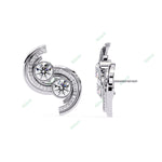 Load image into Gallery viewer, Round Designer Studs Earring STDE1387
