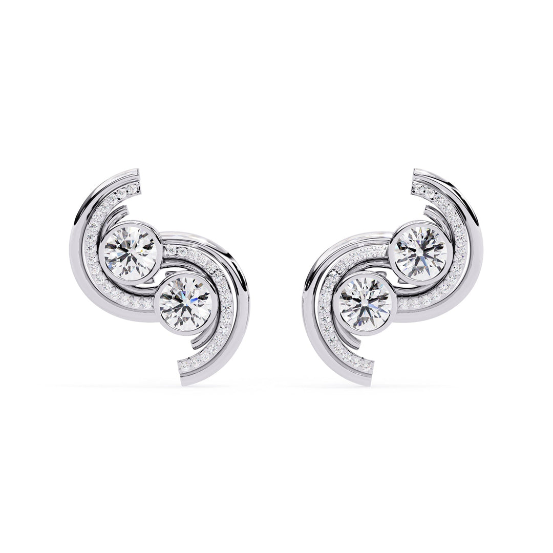 Round Designer Studs Earring STDE1387
