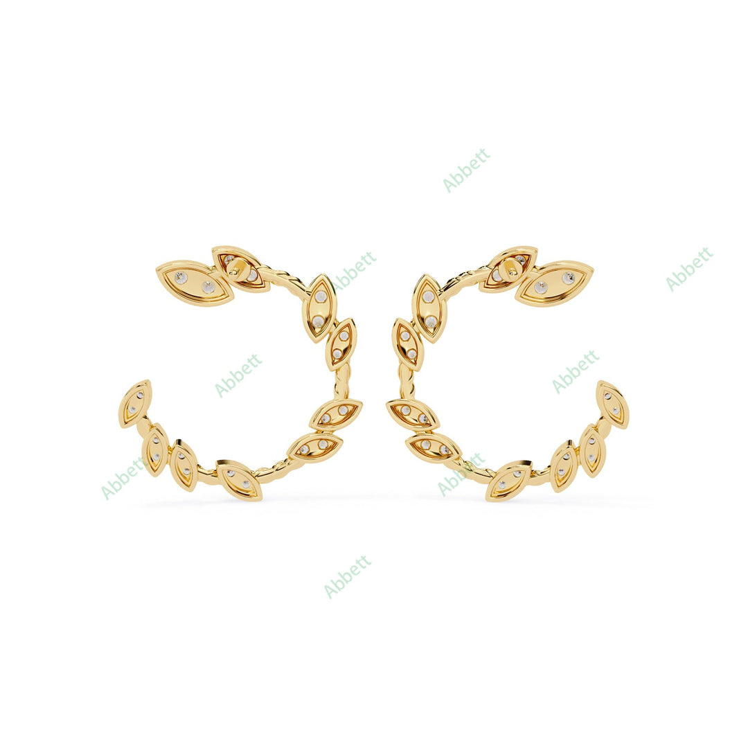 Marquise Designer Studs Earring STDE1388