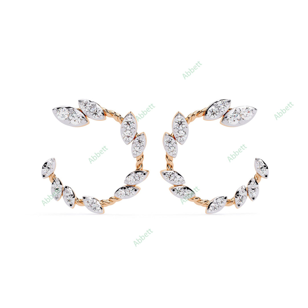 Marquise Designer Studs Earring STDE1388