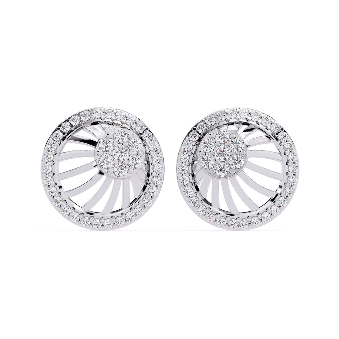 Round Designer Studs Earring STDE1389