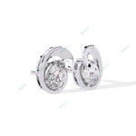 Load image into Gallery viewer, Oval Designer Studs Earring STDE1391
