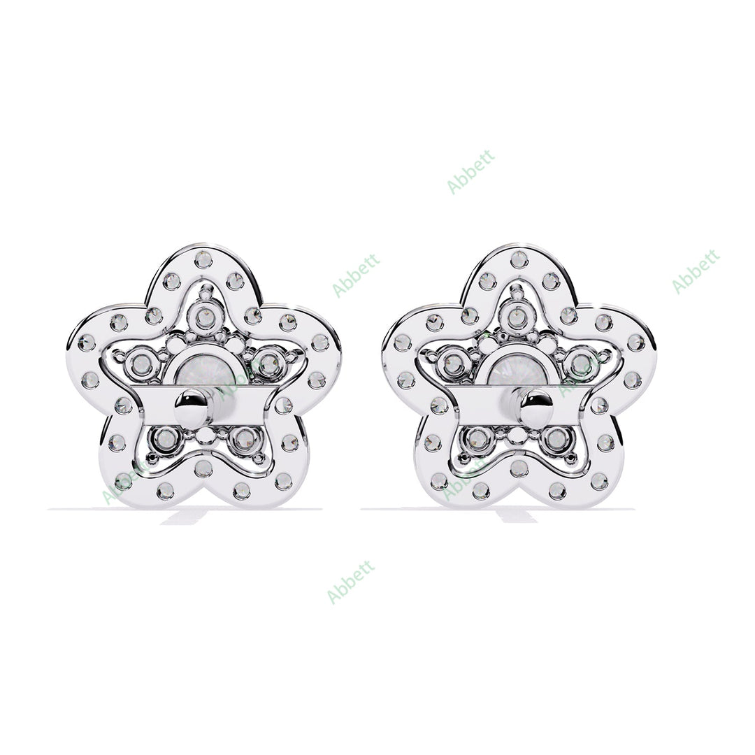 Round Designer Studs Earring STDE1392