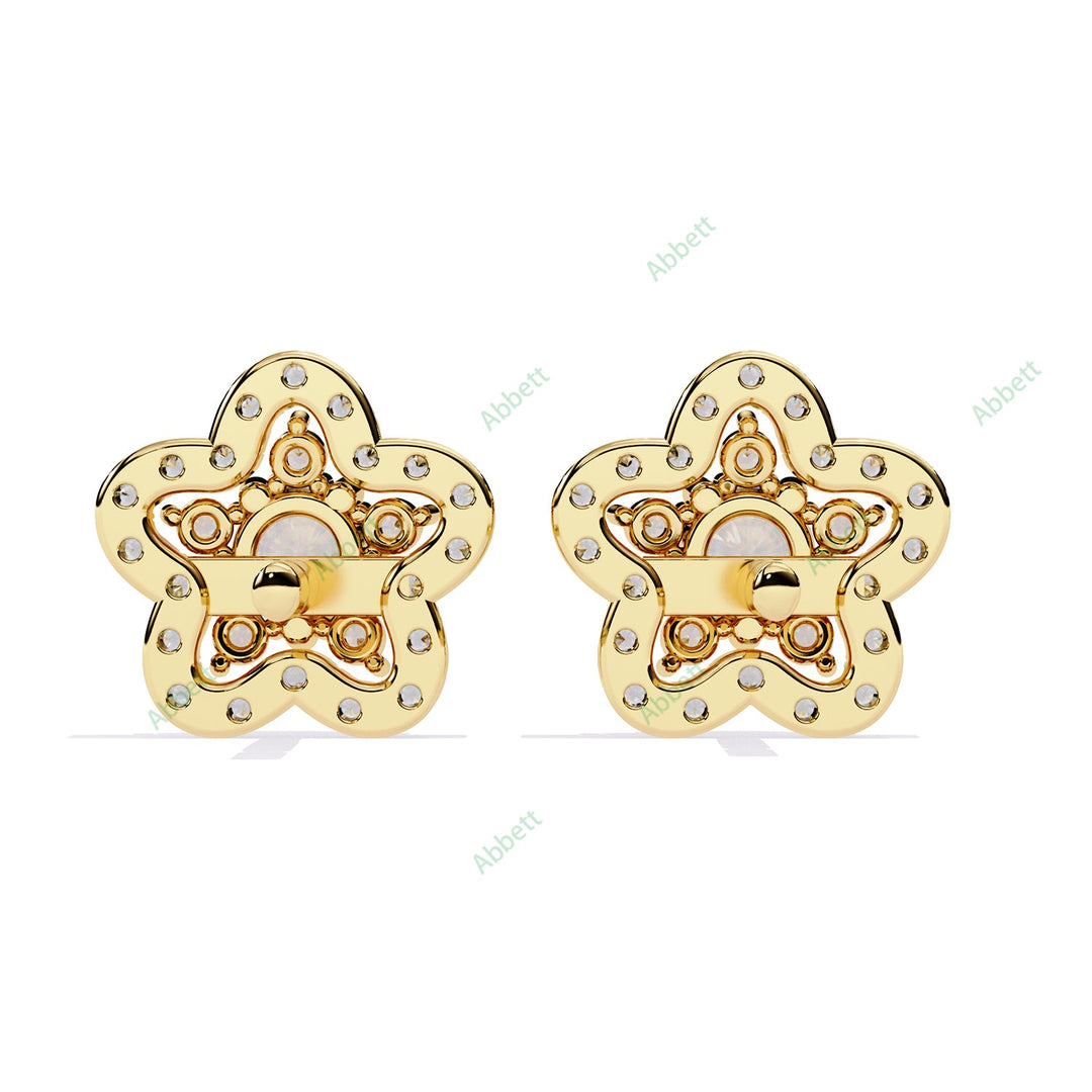 Round Designer Studs Earring STDE1392