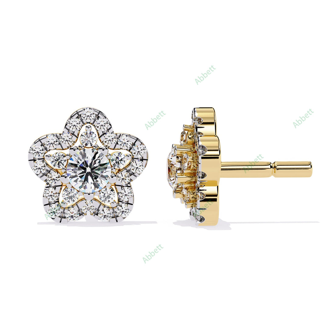 Round Designer Studs Earring STDE1392