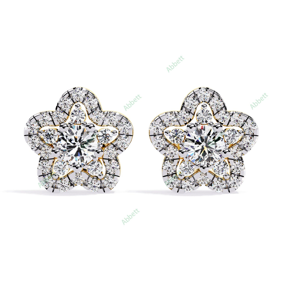 Round Designer Studs Earring STDE1392