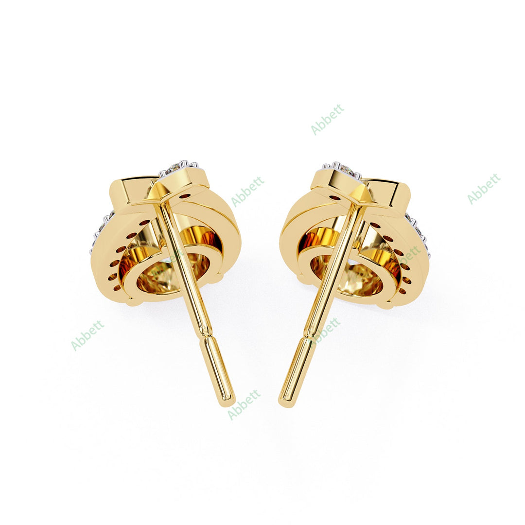Round Designer Studs Earring STDE1394