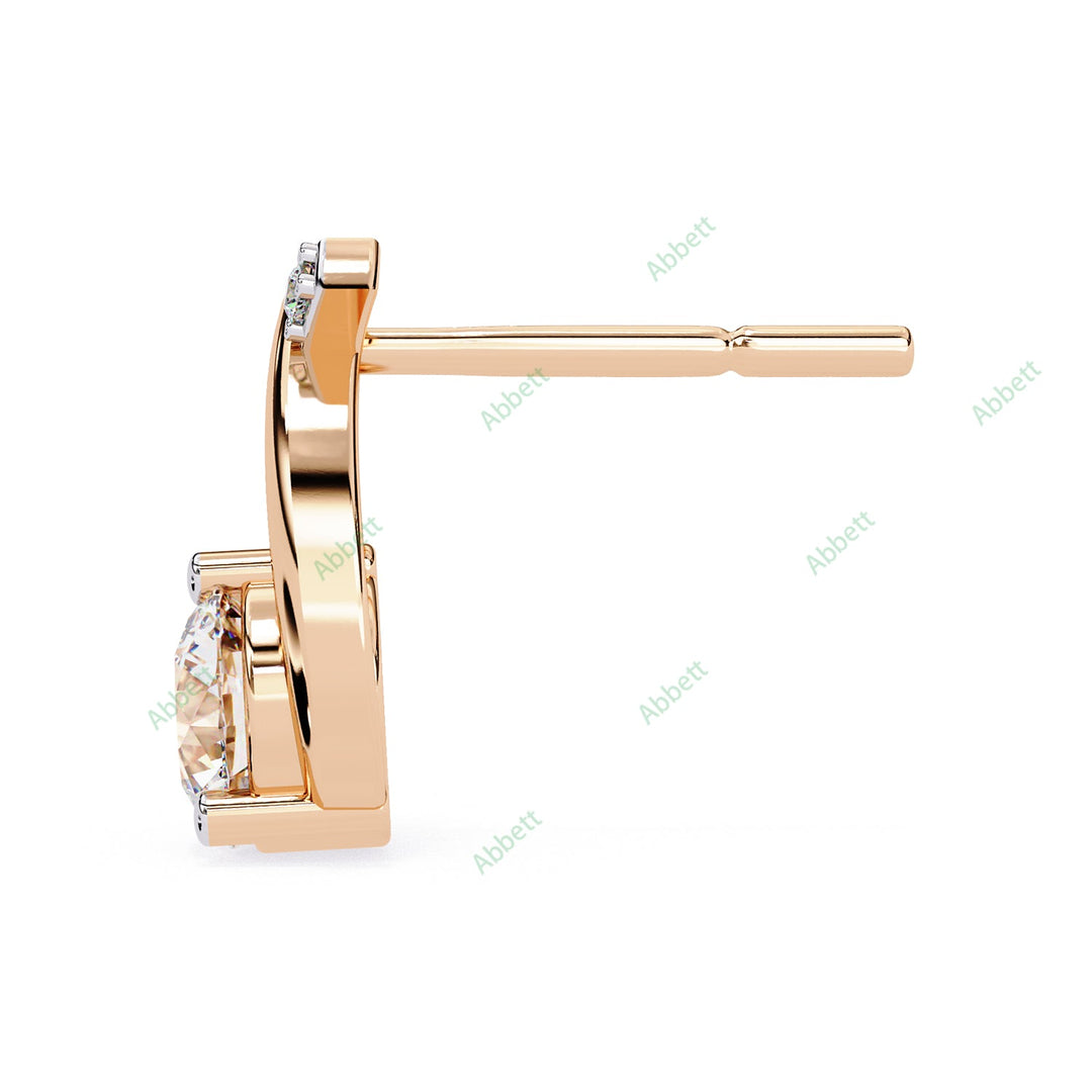 Round Designer Studs Earring STDE1394