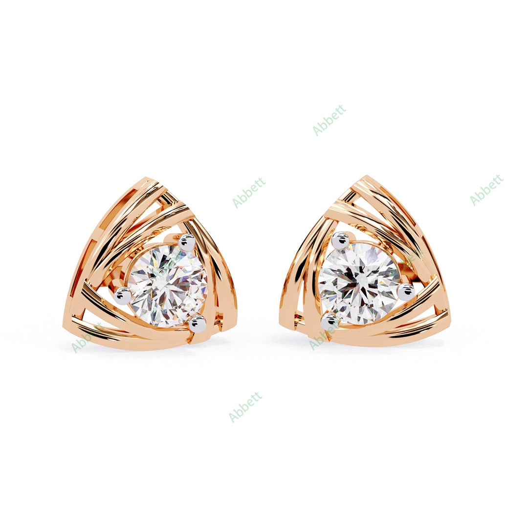 Round Designer Studs Earring STDE1395