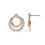 Load image into Gallery viewer, Round Designer Studs Earring STDE1398
