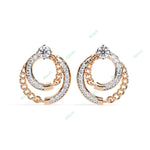 Load image into Gallery viewer, Round Designer Studs Earring STDE1398
