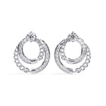 Load image into Gallery viewer, Round Designer Studs Earring STDE1398
