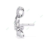 Load image into Gallery viewer, Pear Designer Studs Earring STDE1399
