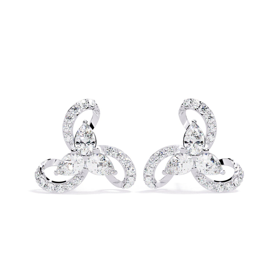 Pear Designer Studs Earring STDE1399