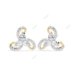 Load image into Gallery viewer, Pear Designer Studs Earring STDE1399
