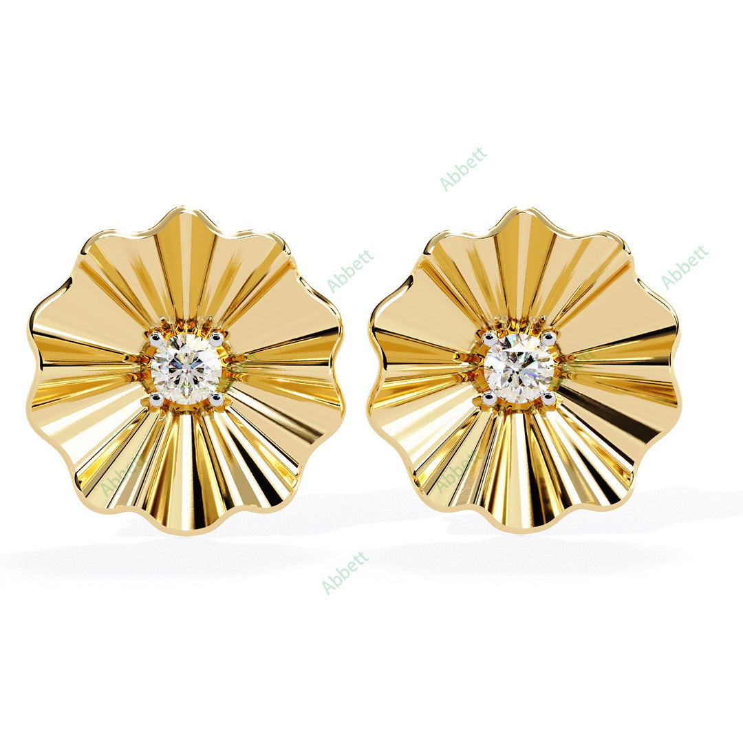 Round Designer Studs Earring STDE1401