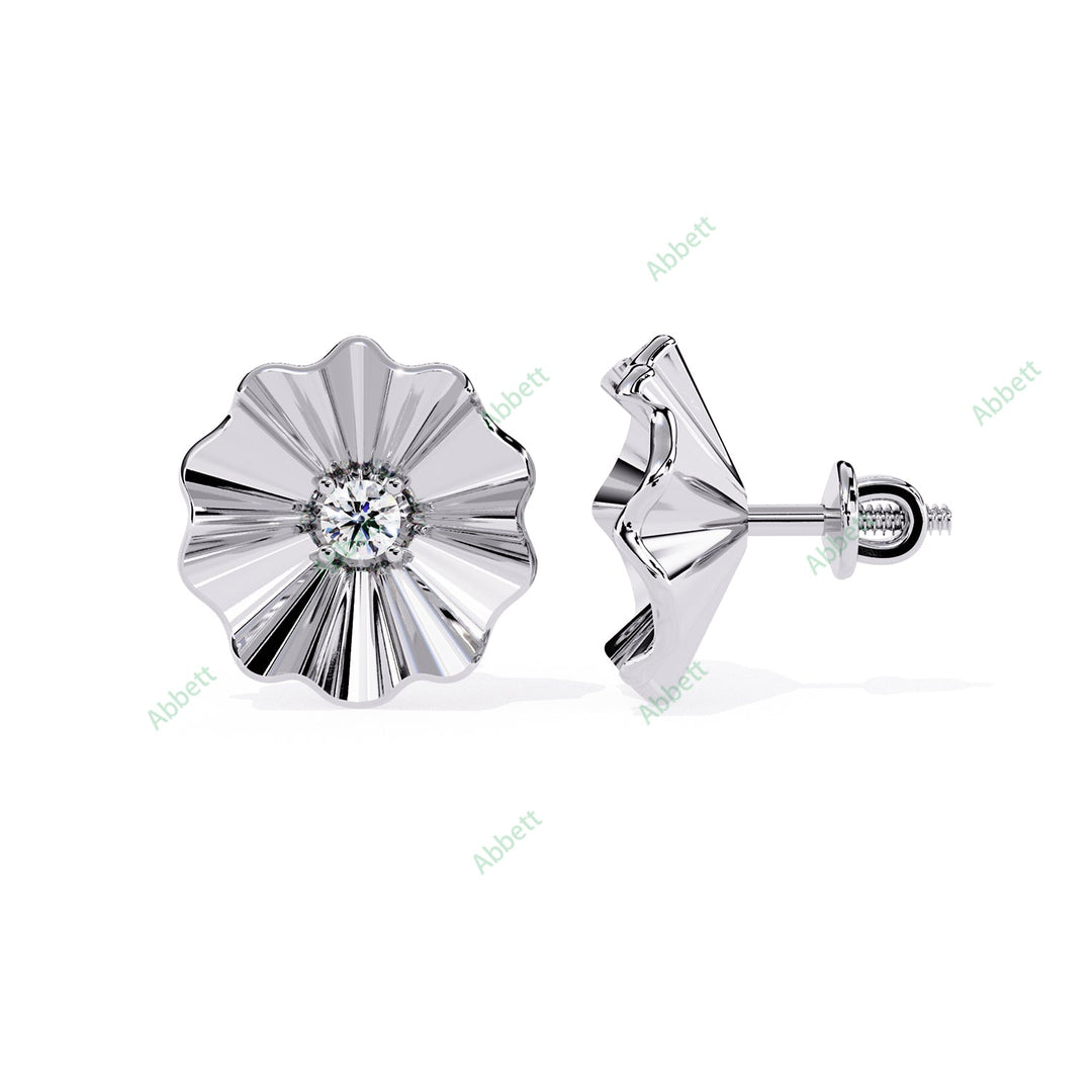 Round Designer Studs Earring STDE1401