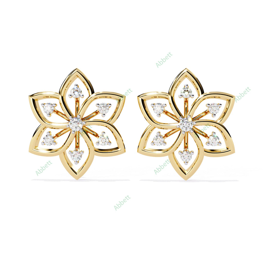 Round Designer Studs Earring STDE1402