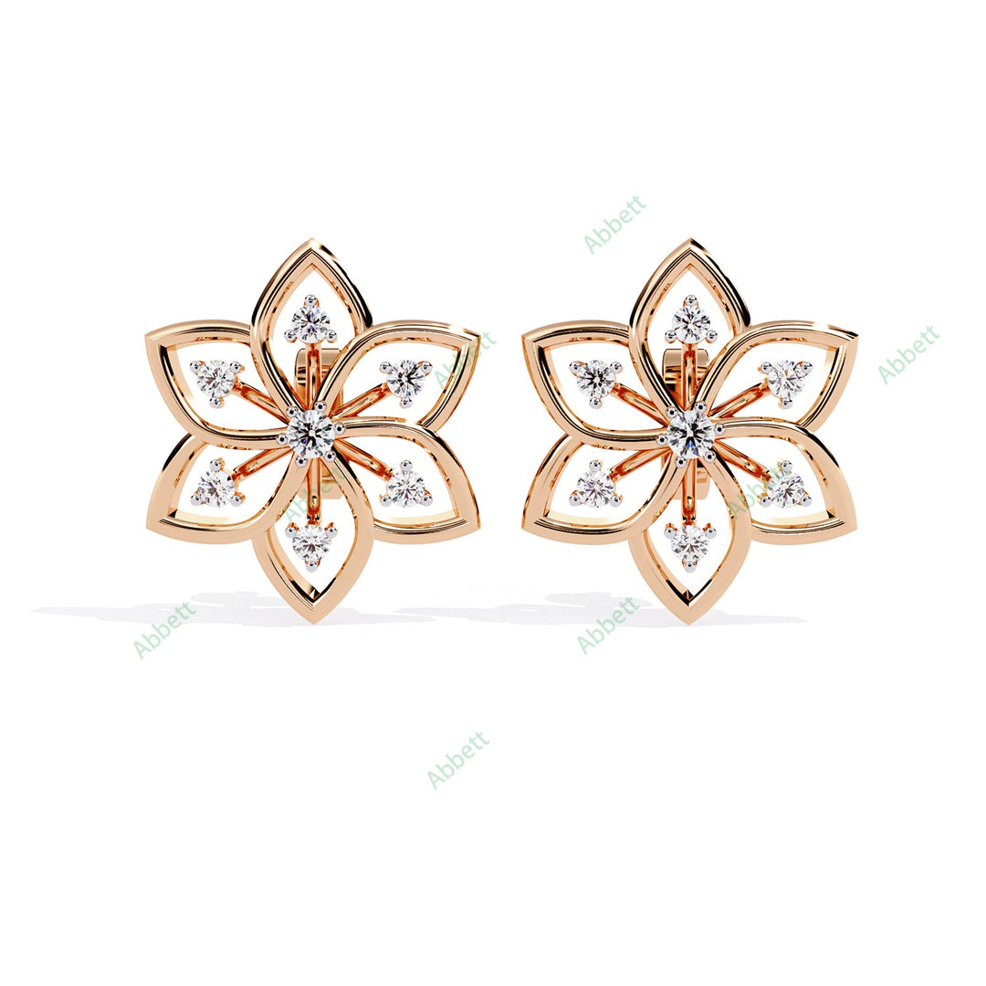 Round Designer Studs Earring STDE1402