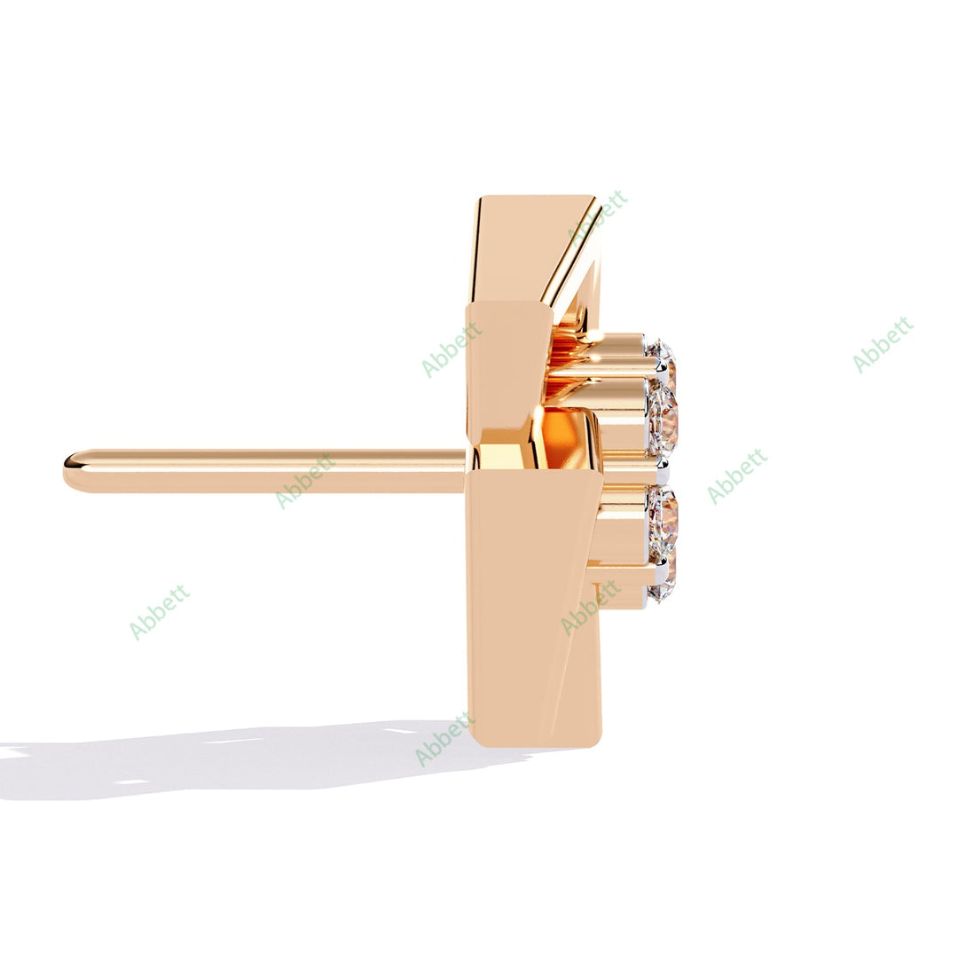 Round Designer Studs Earring STDE1404