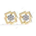 Load image into Gallery viewer, Round Designer Studs Earring STDE1404
