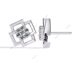 Load image into Gallery viewer, Round Designer Studs Earring STDE1404
