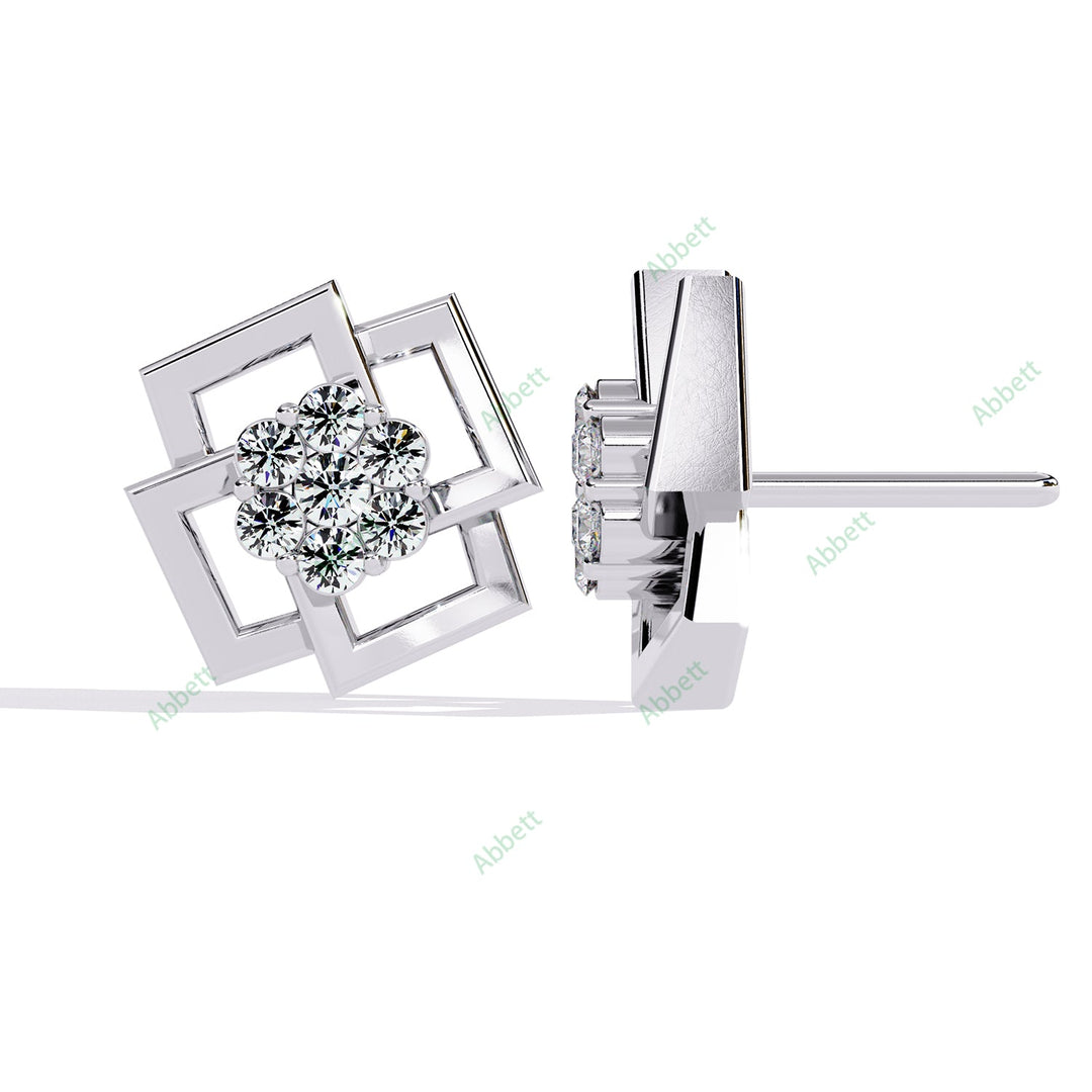 Round Designer Studs Earring STDE1404