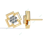 Load image into Gallery viewer, Round Designer Studs Earring STDE1404
