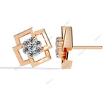 Load image into Gallery viewer, Round Designer Studs Earring STDE1404
