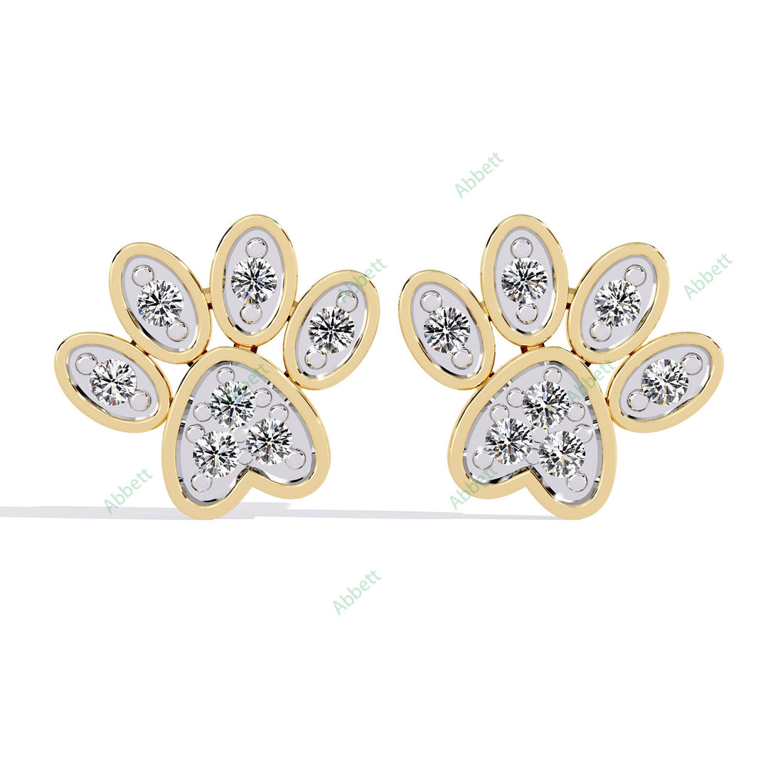 Round Designer Studs Earring STDE1405