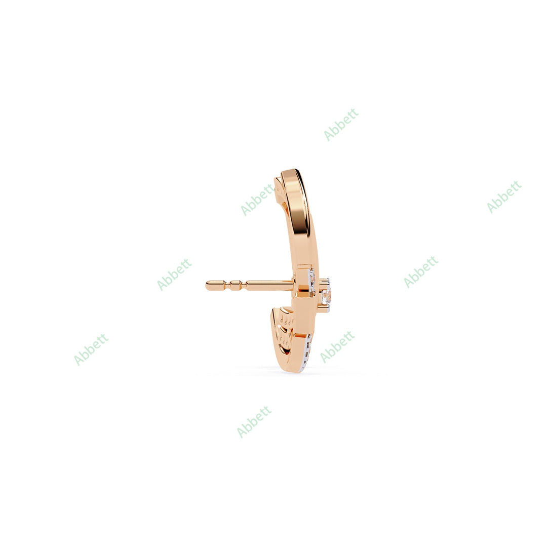 Round Designer Studs Earring STDE1410