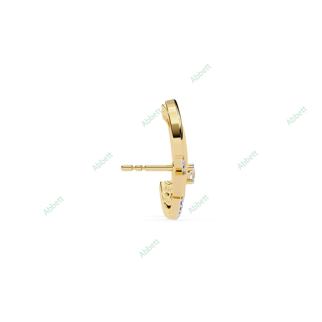 Round Designer Studs Earring STDE1410