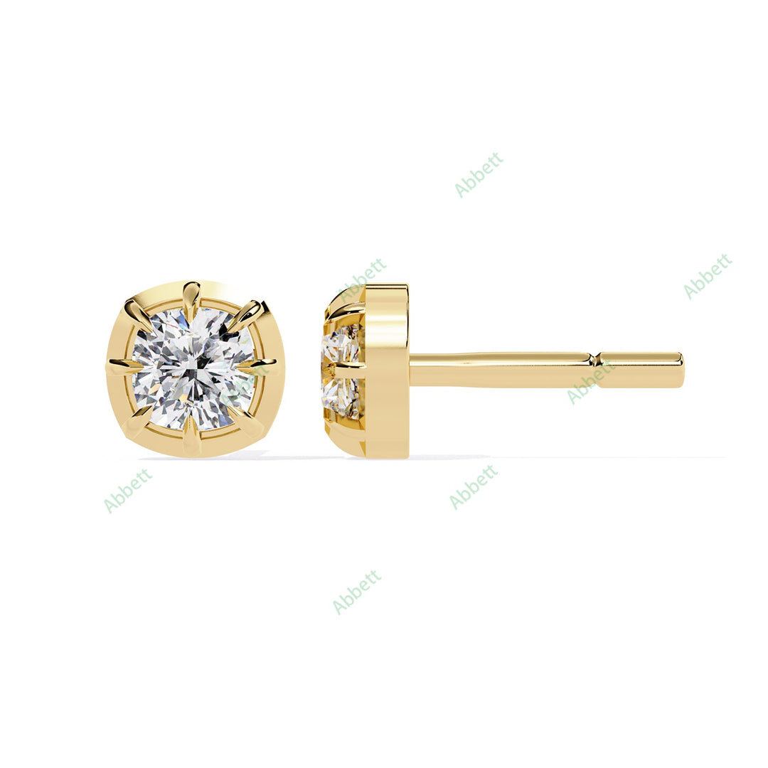 Cushion Designer Studs Earring STDE1411