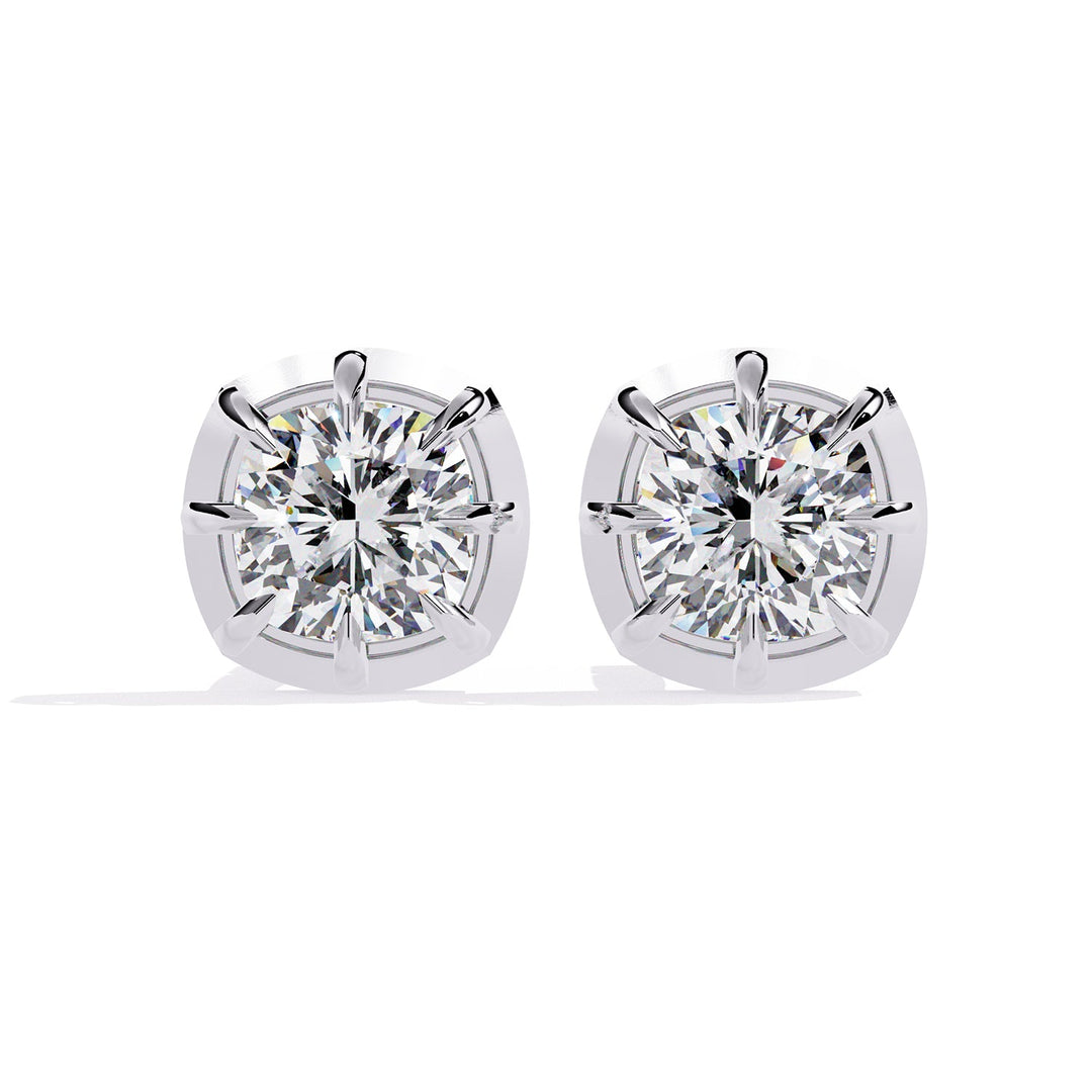 Cushion Designer Studs Earring STDE1411
