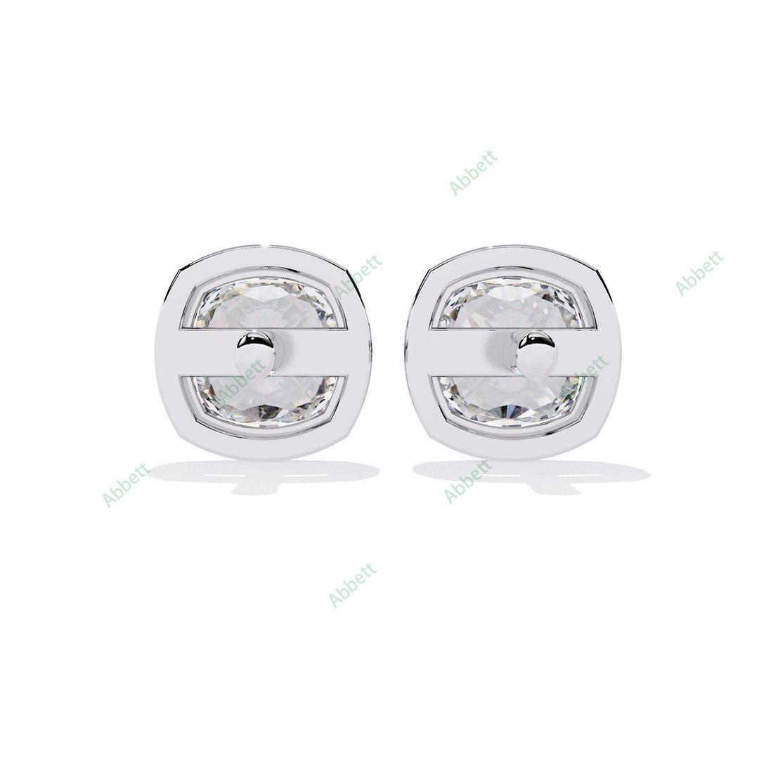 Cushion Designer Studs Earring STDE1411